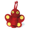 Schmetterling, Fingerpuppe aus Filz