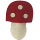 Pilz, Fingerpuppe aus Filz