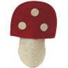 Pilz, Fingerpuppe aus Filz