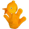Ente-Küken, kuschelige Handpuppe für Kinderhände
