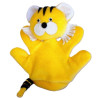 Tiger, ﻿kuschelige Handpuppe für Kinderhände