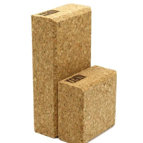 Korkbauklötze in einer Baumwollbox, 1 Set mit 86 St.