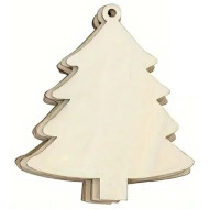 Tannenbaum, Holzmotiv für Bastelarbeiten