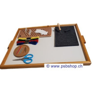 ÜBUNGSTABLETT STICKEN, STARTERSET 1 × KOMPLETT ab 4+