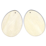Eierformen aus Holz kreativ gestalten