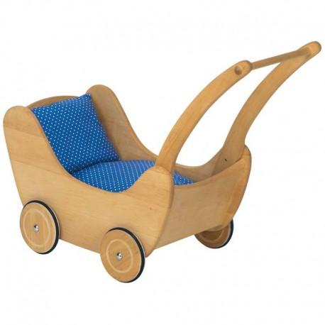 Puppenwagen mit 2-teiligem Bettzeug