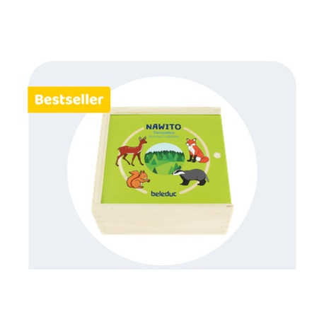 Tierwelten, Lernpuzzle-Spiel NAWITO ab 4+