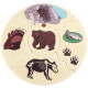 Tierarten, Lernpuzzle-Spiel NAWITO ab 4+