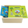 Was wächst wo? - Lernpuzzle-Spiel NAWITO ab 4+