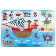 Piraten, 3D-Erlebnispuzzle