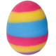 Farbenfrohe Flummi-Eier, origineller Springball