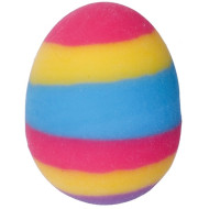 Farbenfrohe Flummi-Eier, origineller Springball