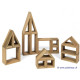 Bausteine Outdoor, 24 Teile aus Holz