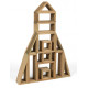 Bausteine Outdoor, 24 Teile aus Holz