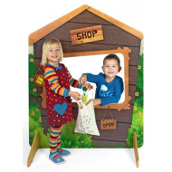 Spielhaus Element - Shop, Spiele im Raum