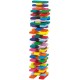 Baubrettchen - Turm im Kasten -  60 Brettchen 9 x 3 x 1 cm in 20 verschiedenen Farben ab 2+