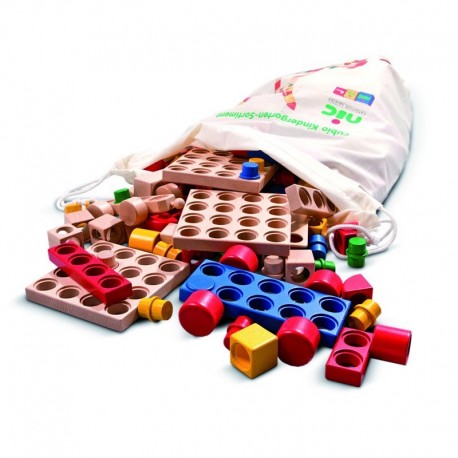 Steckbausteine cubio - Set-Kita, Kindergarten-Sortiment
