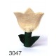 Tulpe, Fingerpuppe aus Filz