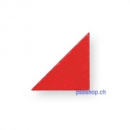 Rechtwinklig gleichschenkliges Dreieck 25x25x25 mm - Legematerial nach Fröbel 24 Stück