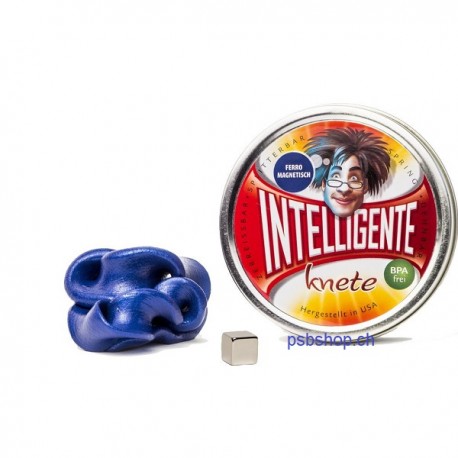 Magnetische Knete blau - mit Super-Magnet, Alter: 14+