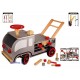 Schiebewagen Handwerker, 74x22x44cm, ab 18 Monaten