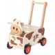 Schiebewagen Kuh, 37,5x25x41,5 cm, ab 12 Monaten