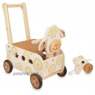 Schiebewagen Schaf, 37,5x25x41,5 cm, ab 12 Monaten