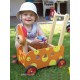 Schiebewagen Hund, 37,5x25x41,5 cm, ab 12 Monaten