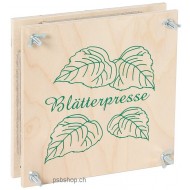 Blätterpresse  19,5 x 19,5 x 6 cm, für Jung und Alt
