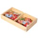 Ankleidepuzzle Berta und Willi bunt,25,5x14x4,5cm, ab 3-jährig