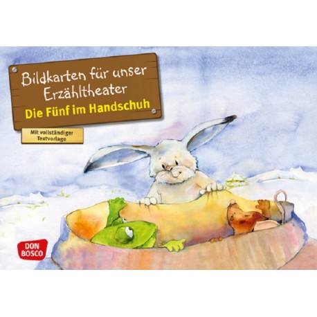 Die Fünf im Handschuh. Kamishibai Bildkartenset.