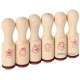 Lehrerstempel-Set, 24 Stück 6-fach sortiert L7,5 cm