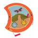 Wandspielobjekt Raupe, Waage