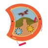 Wandspielobjekt Raupe, Waage