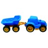 Sandspielzeug, Traktor mit Anhänger 550 x 160 x 155 mm,  ab 18 Monaten