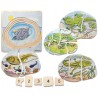 Frosch, Lagenpuzzle 28 Teile ab 4-jährig