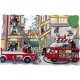 Feuerwehr, 58 Teile, Lagenpuzzle, Kultur und Gesellschaft