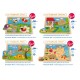 Knopf-Puzzle "Wiese" 4-teilig, Alter: 24M+