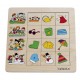 Jahreszeiten - Sortierpuzzle -12 Puzzleteile, ab 2-jährig
