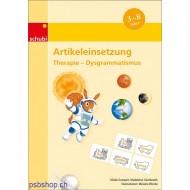 Artikeleinsetzung-Therapie - Dysgrammatismus Kopiervorlagen