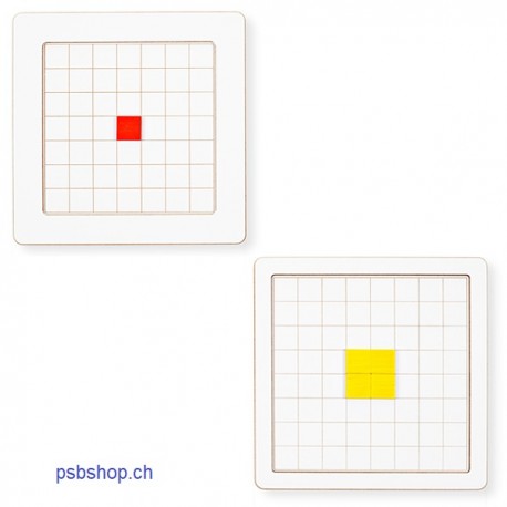 Raster-Tablett-klein, Arbeitsmaterial nach Friedrich Fröbel