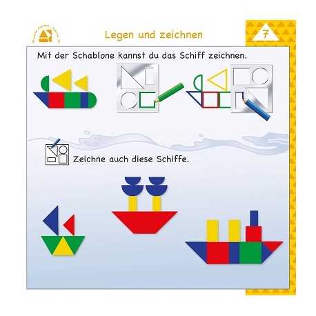 Spectra Geometrie - Arbeitskarten Flächen B Aufbau