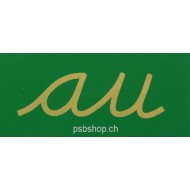 Buchstaben Doppellaute, Sandpapiertechnik