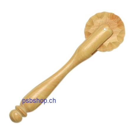 Teigrädchen, Holz, L 12cm