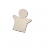 Handpuppe, Blanco zum Selbstgestalten