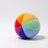 Regenbogenball mit fein klingendem Glöckchen, D 10 cm
