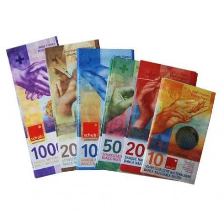 Rechengeld Schweizer Franken, Noten